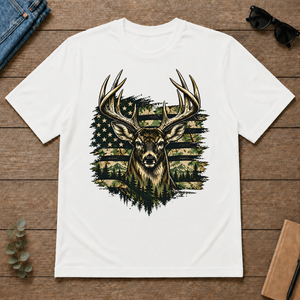Deer America - white - TS2D-White