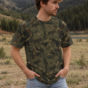 Moose Hunting All Over Print