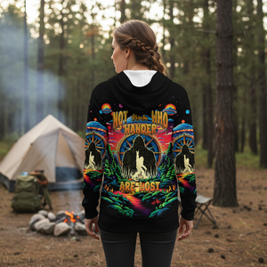 Not All Who Wander Are Lost Bigfoot All Over Print Shirt