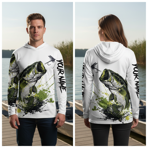 Custom Name Largemouth Bass All Over Print Shirt