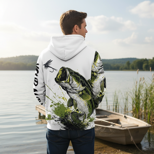 Custom Name Largemouth Bass All Over Print Shirt