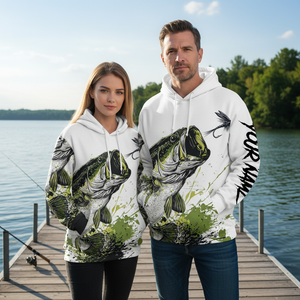 Custom Name Largemouth Bass All Over Print Shirt