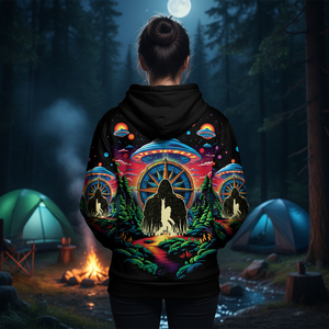 Bigfoot Mountain Adventure All Over Print Shirt