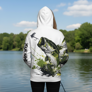 Custom Name Largemouth Bass All Over Print Shirt