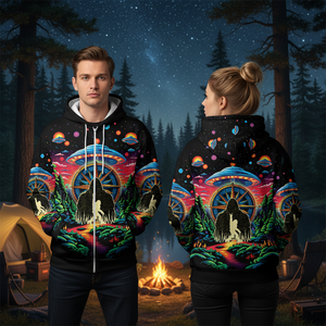 Bigfoot Mountain Adventure All Over Print Shirt