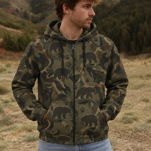 Black Bear Hunting All Over Print