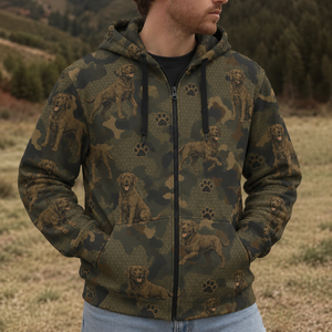 Chesapeake Bay Retriever Camouflage All Over Print
