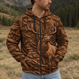 3D Deer Forest All Over Print