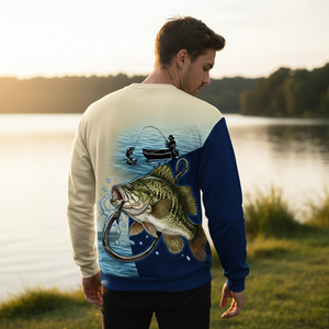 Bass Fishing All Over Print Shirt