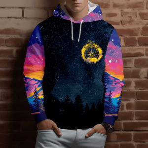 Camping No City Lights Just Campfire Nights All Over Print Shirt