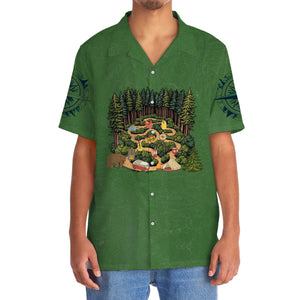 Camping Is A-Maze-Ing Hawaiian Shirt