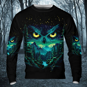 The Clearest Way Into The Universe Is Through A Forest Wilderness Over Print Shirt