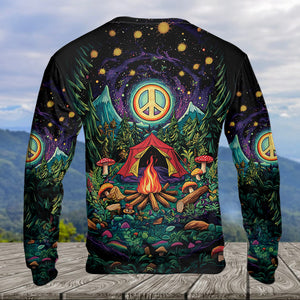 Campfire Peace Life All Over Print Shirt