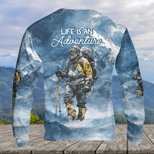 Into the Wild Heights: Spirit of the Mountain All Over Print Shirt