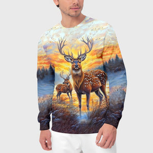 Deers In The Wild All Over Print Shirt