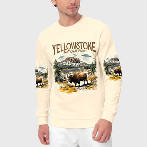 Vintage Yellowstone National Park All Over Print Shirt