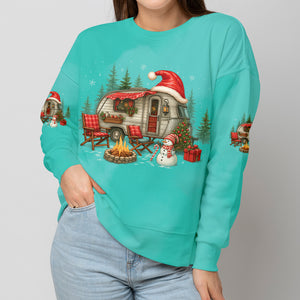 All I Want For Christmas Is Camping All Over Print Shirt