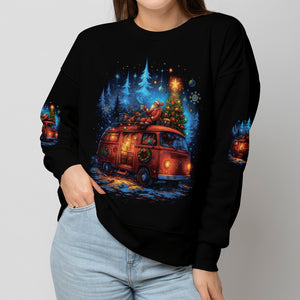 Camping Night Christmas Wonderful All Over Print Shirt