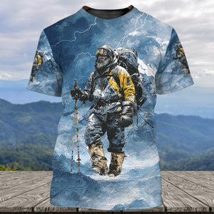 Into the Wild Heights: Spirit of the Mountain All Over Print Shirt