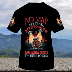 No Map No Trails Just My Own Way All Over Print Shirt