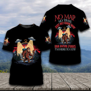 No Map No Trails Just My Own Way All Over Print Shirt