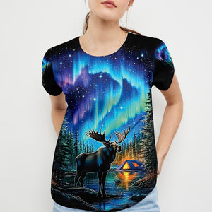 Dark Night Wandering All Over Print Shirt