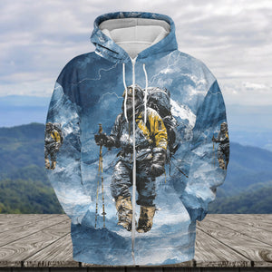 Into the Wild Heights: Spirit of the Mountain All Over Print Shirt