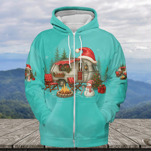 All I Want For Christmas Is Camping All Over Print Shirt