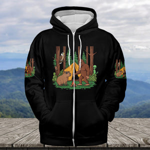You Don't have To Be Crazy To Camp With Us All Over Print Shirt
