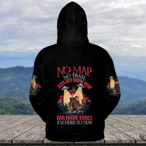 No Map No Trails Just My Own Way All Over Print Shirt