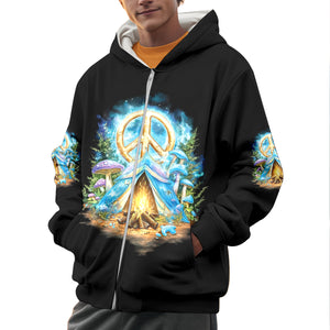 Peace Life Camper All Over Print Shirt
