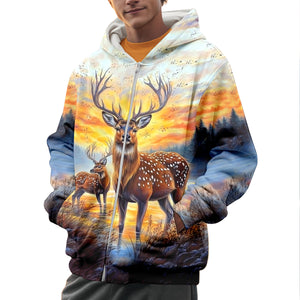 Deers In The Wild All Over Print Shirt