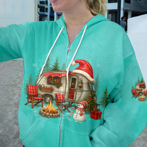 All I Want For Christmas Is Camping All Over Print Shirt
