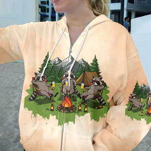 My Drinking Friends Have A Camping Problems All Over Print Shirt