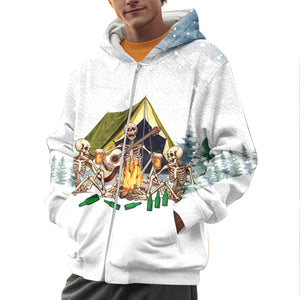 Today's Good Mood Is Sponsored By Camping and Beer All Over Print Shirt