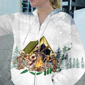 Today's Good Mood Is Sponsored By Camping and Beer All Over Print Shirt