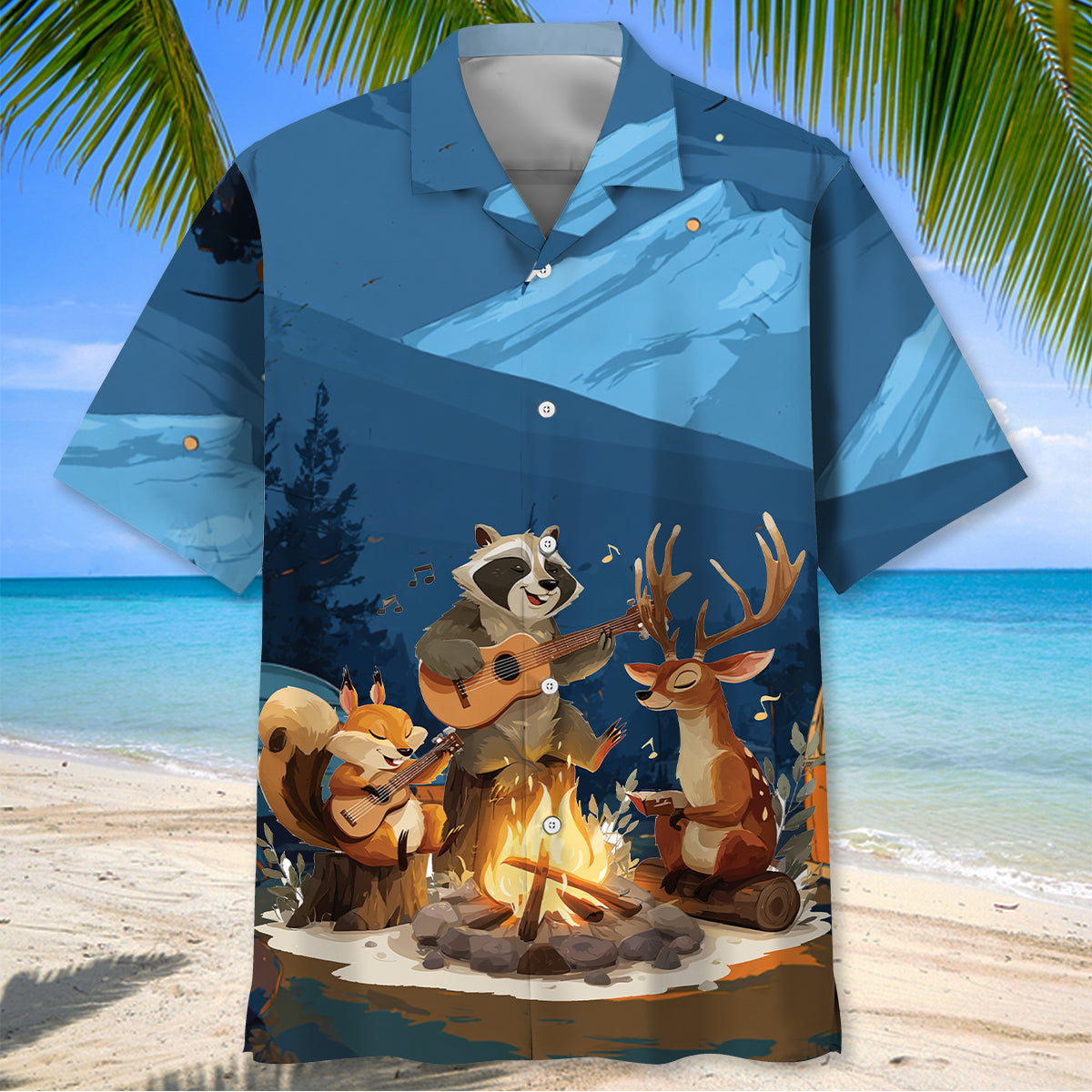 If You Think I'm Nutty You Should See The Rest Of My Camping Friends Hawaiian Shirt