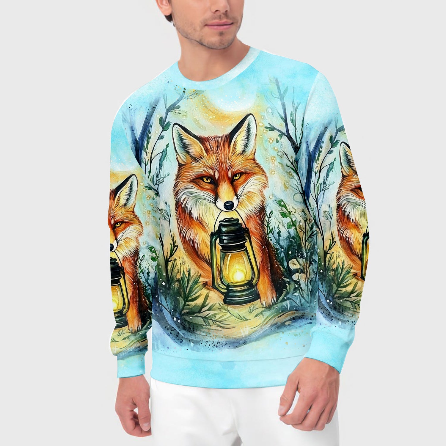 Wild Fox Finding The Way All Over Print Shirt