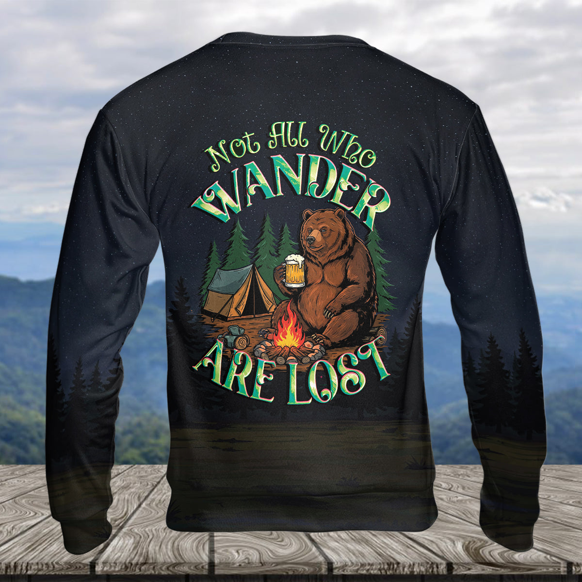 Not All Who Wander Are Lost All Over Print Shirt