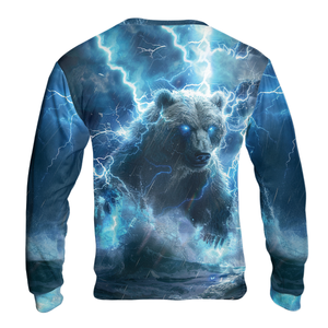 Electric Powerful Bear Awesome Cool All Over Print Shirt