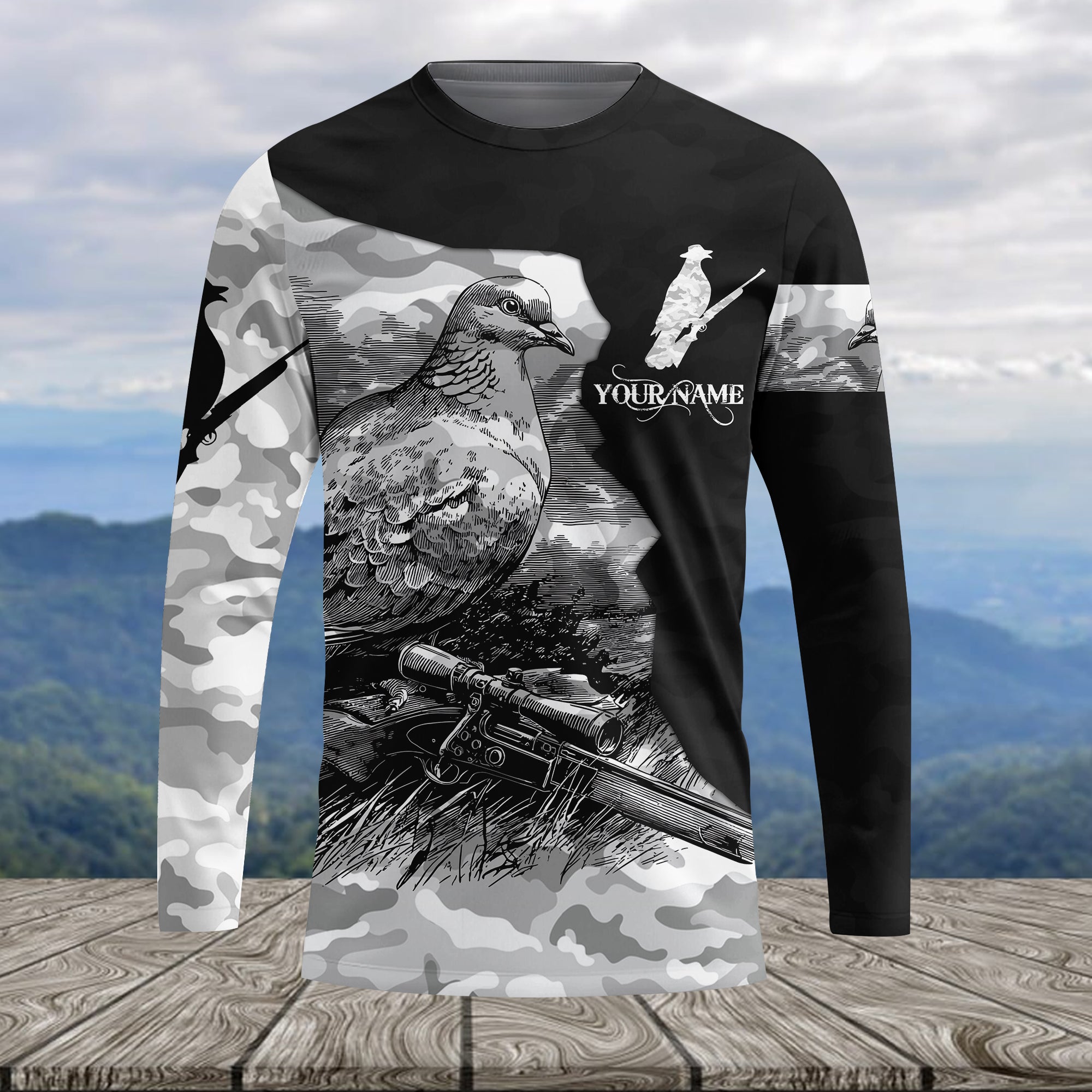 Dove Hunter All Over Print Shirt