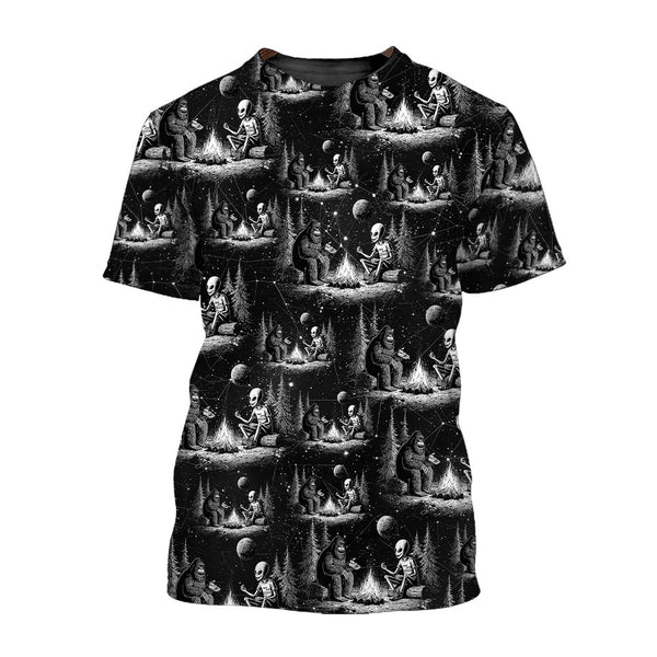 Campfire Conspiracies All Over Print Shirt