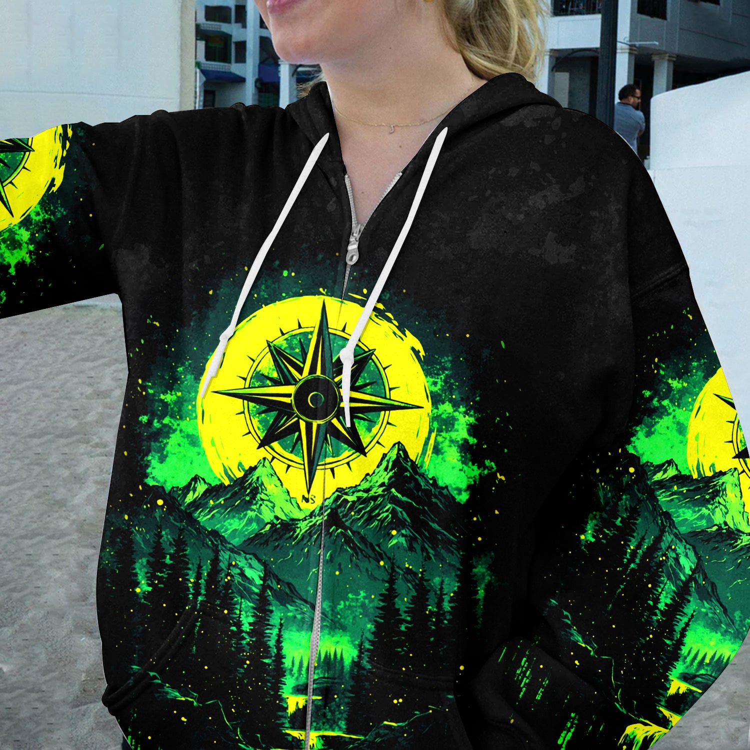 Adventure Is Calling All Over Print Shirt