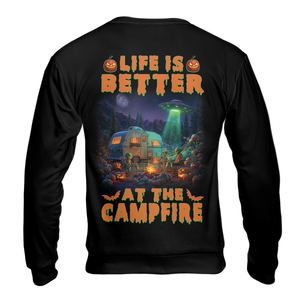 Life Is Better At The UFO Campfire All Over Print Shirt
