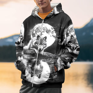 Mystical Wolf Art All Over Print Shirt