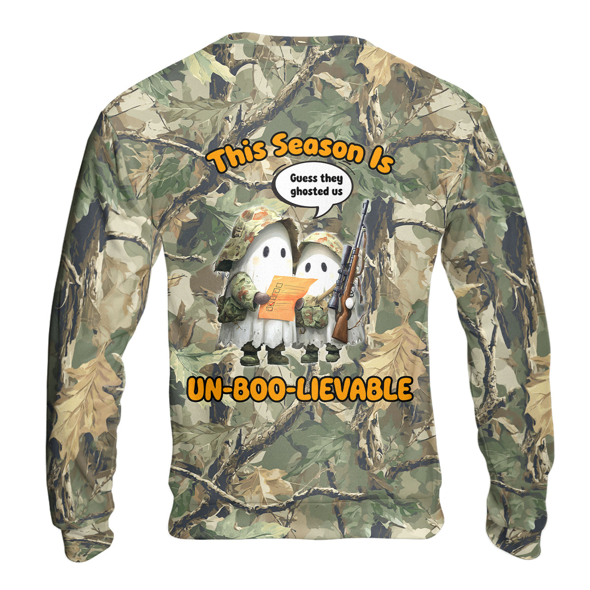 Funny Ghost Hunters Un-boo-lievable All Over Print Shirt