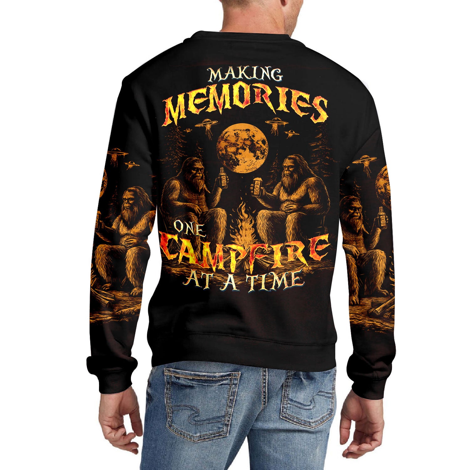 Making Memories One Campfire At A Time All Over Print Shirt