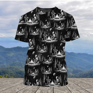 Campfire Conspiracies All Over Print Shirt
