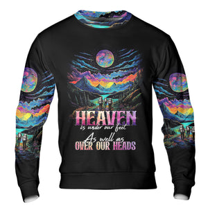Heaven Is Under Our Feet As Well As Over Our Heads All Over Print Shirt