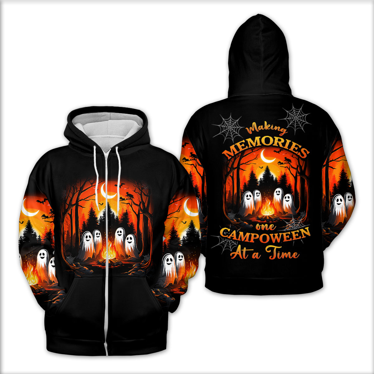 Making Memories One Campoween At A Time Halloween All Over Print Shirt